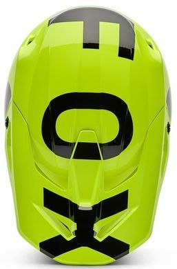 Мотошолом FOX V1 Helmet SHIELD Flo Yellow L