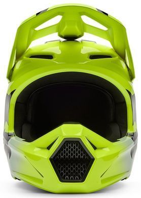 Мотошолом FOX V1 Helmet SHIELD Flo Yellow L