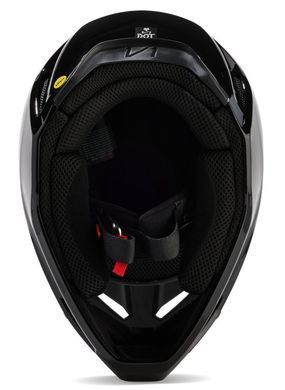 Мотошолом FOX V1 SOLID HELMET Black, L