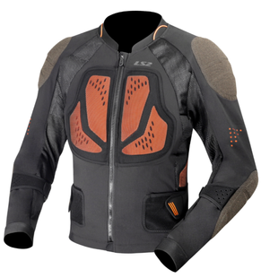 Мотокуртка LS2 X-TERRAIN MAN BLACK H-V ORANGE L