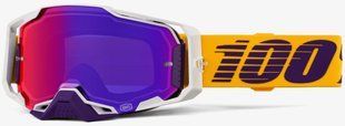 Маска кросова 100% ARMEGA Goggle [Difenbak], Mirror Purple Lens
