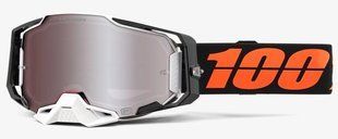 Маска кросова 100% ARMEGA Goggle HiPER Blacktail - Mirror Silver Lens, Mirror Lens