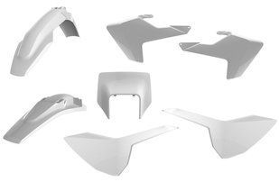 Пластик Polisport ENDURO kit - Husqvarna (17-) White Husqvarna