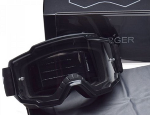 Маска кросова LS2 CHARGER Black Clear Lens
