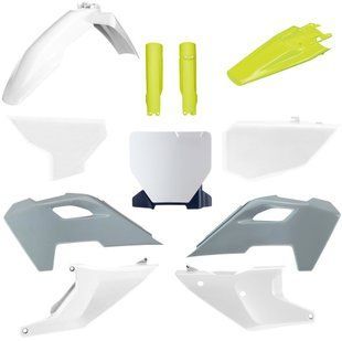 Пластик Polisport MX kit - Husqvarna (23-) Grey/White Husqvarna