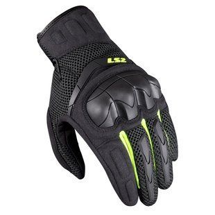 Мотоперчатки LS2 Kubra Man Gloves Anthracite Hi-Vis Yellow