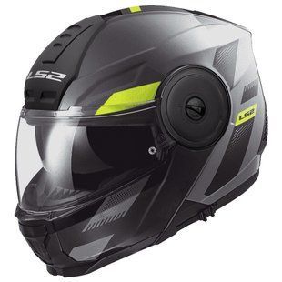 Мотошолом LS2 FF902 Scope 2 Max Matt Hi-Vis Yellow L