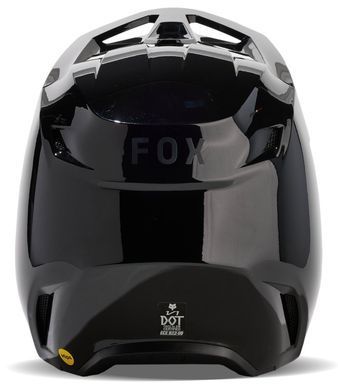 Мотошолом FOX V1 SOLID HELMET Black, L