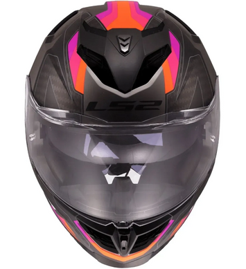 Мотошолом LS2 FF818 Storm 3 Sporty Black Purple S