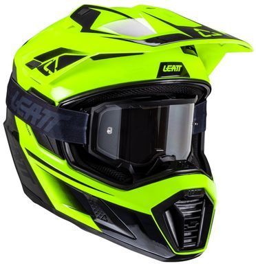 Шолом LEATT 8.5 Adventure Helmet + Goggle Hi-Viz S