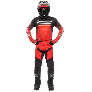 Штани FASTHOUSE Elrod HyperSonic Pant, Red - 32