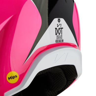 Мотошолом FOX V1 NITRO HELMET Pink L