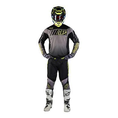Джерсі TLD GP JERSEY ICON BLACK / GRAY XXL