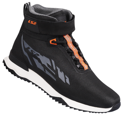 Моточеревики LS2 Acrux Man Boots Black Hi-Vis Orange 44