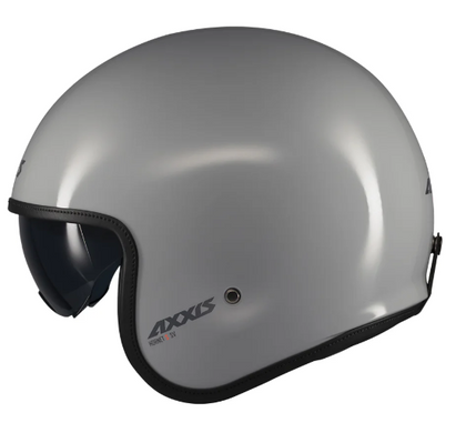 Мотошолом AXXIS HORNET SV S Solid A2 Gloss Grey L