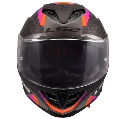 Мотошолом LS2 FF818 Storm 3 Sporty Black Purple S