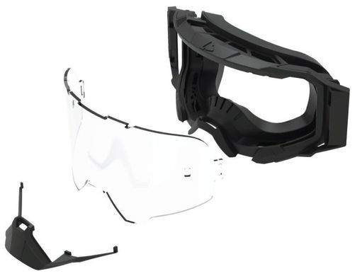 Маска кросова LEATT Velocity 5.5 Goggle Citrus, Grey Lens