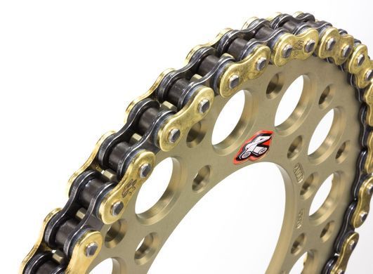 Ланцюг Renthal R3-3 Chain 520 Gold 520-118L / SRS Ring