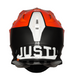 Мотошолом Just1 J18 Pulsar Orange - White - Black - Gloss S