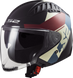 Мотошлем LS2 OF600 Copter 2 Rise Matt Black Red Blue M
