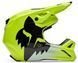 Мотошолом FOX V1 Helmet SHIELD Flo Yellow L