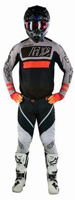 Джерсі TLD SE PRO AIR JERSEY LANES BLACK / ORANGE L