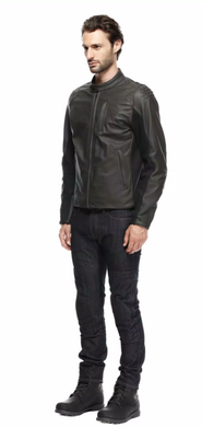 Мотокуртка Dainese ISTRICE QDF PERF Leather Dark Brown