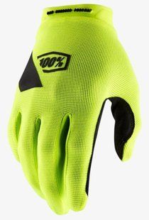 Перчатки Ride 100% RIDECAMP Glove Fluo Yellow S (8)