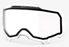 Лінза 100% ARMEGA Dual Replacement Vented Lens - Clear, Dual Clear Lens