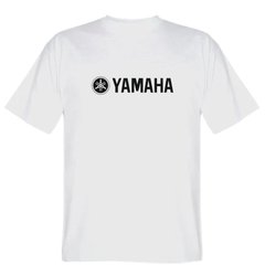 Мотофутболка Yamaha White Black S