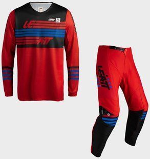 Комплект джерсі штани LEATT 3.5 Ride Kit Red 28/XS