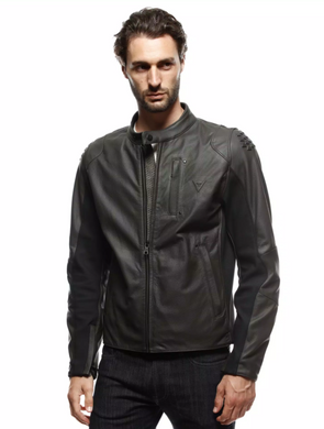 Мотокуртка Dainese ISTRICE QDF PERF Leather Dark Brown