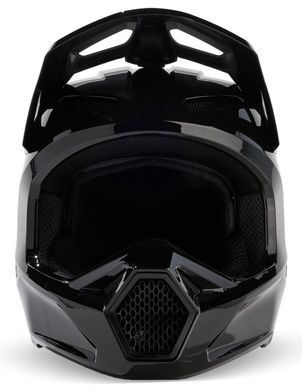 Мотошолом FOX V1 SOLID HELMET Black, M