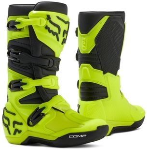 Мотоботы FOX Comp Youth Boot Flo Yellow 1