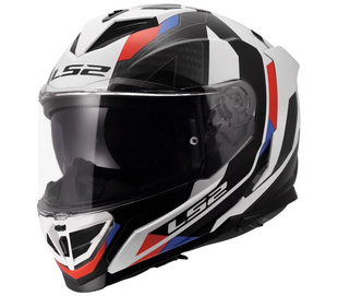 Мотошолом LS2 FF818 Storm 3 Sporty White Blue Red S