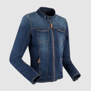 Мотокуртка SEGURA текстиль HUNKY Blue 4XL