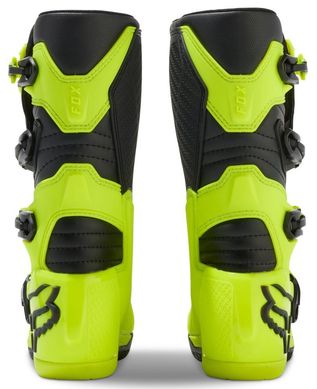 Мотоботи FOX Comp Youth Boot Flo Yellow 1