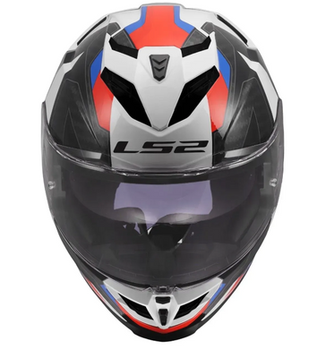 Мотошолом LS2 FF818 Storm 3 Sporty White Blue Red S