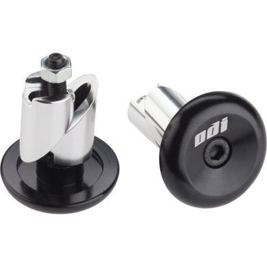 Баренди ODI Aluminium End Plugs w/ Lasered Logo Black (чорні)
