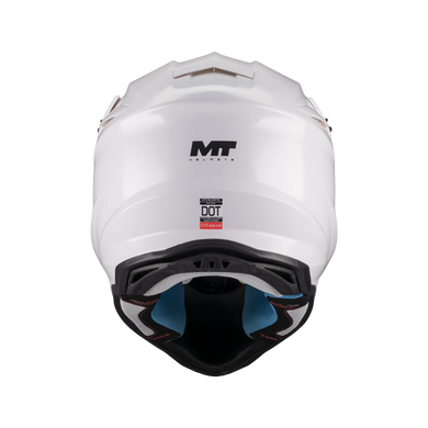 Мотошлем MT FALCON S PURE A0 Gloss PEARL XS
