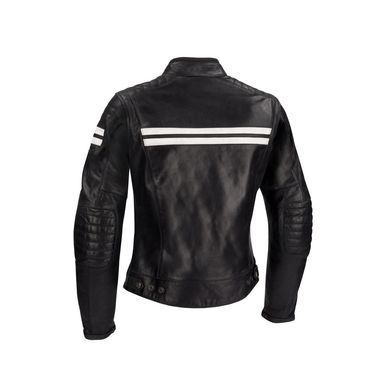 Мотокуртка SEGURA шкіра LADY STRIPE black T3
