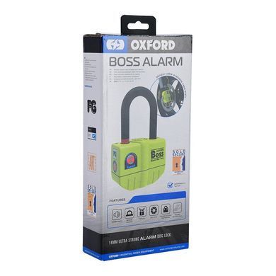 Трос Oxford Boss Alarm 12mm Chain Lock