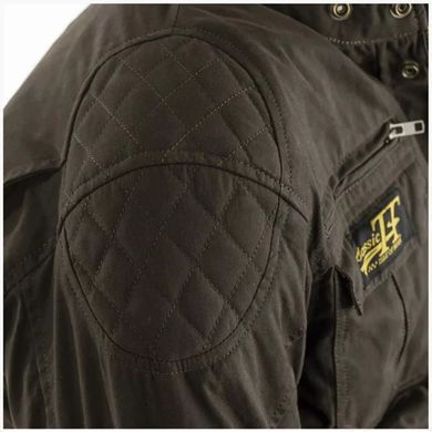 Мотокуртка RST IOM TT Classic III Short CE Jacket Waxed Cotton Green M