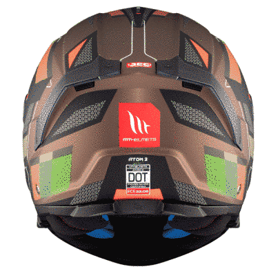 Мотошолом MT ATOM 2 SV BAST A6 Matt Green M