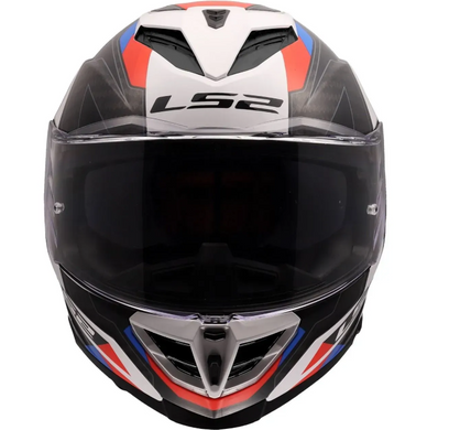 Мотошолом LS2 FF818 Storm 3 Sporty White Blue Red S