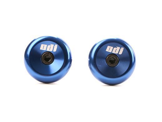 Баренди ODI Aluminium End Plugs w/ Lasered Logo Black (чорні)