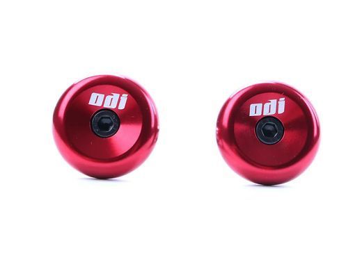 Баренди ODI Aluminium End Plugs w/ Lasered Logo Black (чорні)