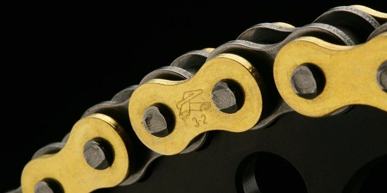 Цепь Renthal R3-3 SRS Chain 520 Gold 520-118L / SRS Ring
