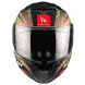 Мотошолом MT ATOM 2 SV BAST A6 Matt Green M