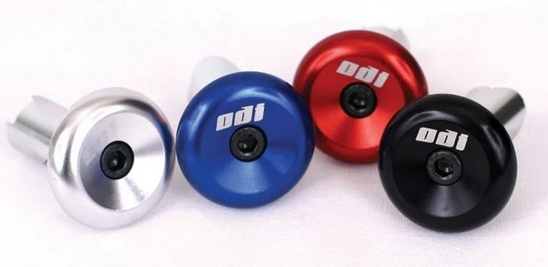 Баренди ODI Aluminium End Plugs w/ Lasered Logo Black (чорні)